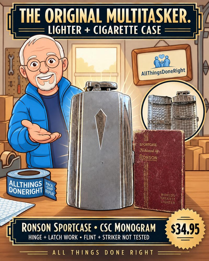 6 Ronson lighter